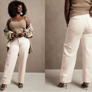 Banana Republic High-Rise Relaxed Barrel Jean size 29